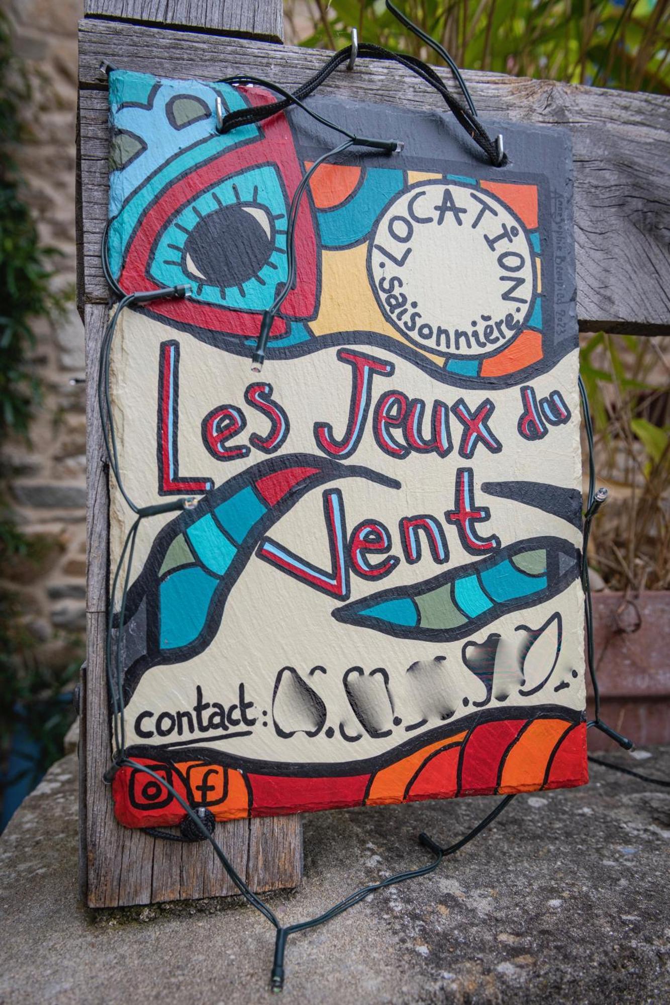 Les Jeux Du Vent -Saint Jacut De La Mer Экстерьер фото